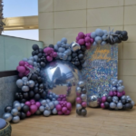 تنسيق عيد ميلاد بالون المرايا